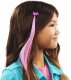 Lalka Barbie Mattel Głowa do stylizacji Neonowa tęcza Czarne włosy HMD81 4