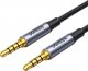 Kabel Ugreen Jack 3.5mm - Jack 3.5mm 1.5m czarny (20497) 1