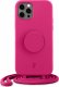 Just Elegance Etui Just Elegance PopGrip Apple iPhone 12/12 Pro różowy/orchid flower 30090 5