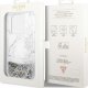 Guess Etui Guess GUHCP14XLCSGSGH Apple iPhone 14 Pro Max biały/white hardcase Liquid Glitter Marble 7