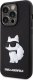 Karl Lagerfeld Etui Karl Lagerfeld KLHCP14X3DRKHNK Apple iPhone 14 Pro Max czarny/black hardcase Rubber Choupette 3D 1