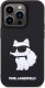 Karl Lagerfeld Etui Karl Lagerfeld KLHCP14X3DRKHNK Apple iPhone 14 Pro Max czarny/black hardcase Rubber Choupette 3D 2