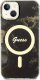 Guess Etui na telefon Guess GUHMP14MHTMRSK do Apple iPhone 14 Plus 6.7" czarny/black hardcase Golden Marble MagSafe 2