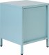 Beliani Szafka nocna metalowa jasnoniebieska MALAVI 6