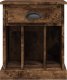 vidaXL Szafki nocne, 2 szt., przydymiony dąb, 43x36x50 cm 8