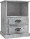 vidaXL Szafki nocne, 2 szt., szarość betonu, 43x36x60 cm 6