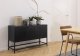 Actona Komoda Newcastle II czarna industrialna 1
