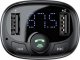 Transmiter FM Baseus Bluetooth 2xUSB microSD czarny 5