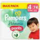 Pampers Harmonie Baby 4, 9-15 kg, 74 szt. 1