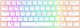 Klawiatura Royal Kludge RK61 - HOTSWAP - WHITE 1