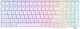 Klawiatura Royal Kludge RK98 - HOTSWAP - WHITE 1