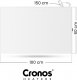 Grzejnik Cronos Panel grzewczy IR CRONOS Synthelith PRO CRP-600TWP White 11