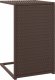 vidaXL vidaXL Stolik w kształcie litery C, brązowy, 40x35x60 cm, polirattan 1