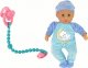 LeanToys Lalka Bobas Dźwięk Smoczek Śliniaczek Niebieska Piżama Kotek 2