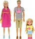 NoboKids Lalka w Ciąży z Rodziną Zestaw 3 Lalek Bobas Wózek 2