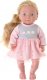 NoboKids Lalka Dziewczynka w Sukience Długie Włosy 30 cm 7