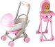 LeanToys Zestaw Lalka Mama z Dzieckiem Pokój Dziecięcy Akcesoria 2
