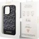 Guess Etui na telefon Guess GUHMP14LHGCFSEK do Apple iPhone 14 Pro 6.1" czarny/black hardcase GCube Stripes MagSafe 7