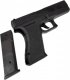 tomdorix Policyjny Pistolet Na Kulki GLOCK 17 Replika Air Soft Gun + Granat Kulek Bezszw 8