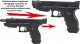 tomdorix Glock 18 Policyjny Pistolet Na Kulki+ Tłumik+ Dwie Tarcze. 4