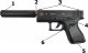 tomdorix GLOCK 43 Pistolet Metalowy Na Kulki 6mm z Tłumnikiem 3
