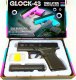 tomdorix GLOCK 43 Pistolet Metalowy Na Kulki 6mm z Tłumnikiem 8
