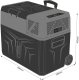 Lodówka turystyczna Yolco BCX40 Carbon 39 l 20