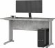 Biurko Fabryka Mebli Akord Biurko komputerowe BM-135 cm z metalowymi nogami - beton 1