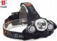 Latarka czołowa Bailong LATARKA CZOŁOWA BAILONG LED CREE XM-L T6 2 x XP-E 3