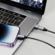 Adapter USB Tech-Protect Adapter Tech-protect Ultraboost USB-A/USB-C Black 1