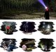 Latarka czołowa LATARKA CZOŁOWA ALOGY LED LAMPKA NA GŁOWĘ CZOŁÓWKA CZUJNIK RUCHU REFLEKTOR ZOOM + KABEL 8