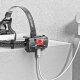 Latarka czołowa LATARKA CZOŁOWA ALOGY LED LAMPKA NA GŁOWĘ CZOŁÓWKA CZUJNIK RUCHU REFLEKTOR ZOOM + KABEL 9