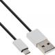 Kabel USB InLine USB-A - microUSB 1 m Czarny (31710I) 1