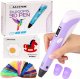 Długopis 3D XMaster PEN 2 + Wkłady Zestaw Fioletowy 1
