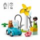 LEGO Duplo Turbina wiatrowa i samochód elektryczny (10985) 1