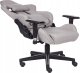 Fotel Beliani Krzesło biurowe regulowane jasnoszare WARRIOR 6