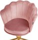 Krzesło biurowe Beliani Krzesło biurowe regulowane welurowe różowe MONTICELLO II 7