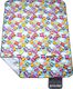 Spokey Koc piknikowy Picnic Owl niebieski 180x210cm (835240) 1