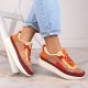 Intermax Komfortowe buty sportowe damskie na platformie multikolor Bagatt LL293129 40 1