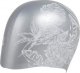 Arena Czepek Pływacki Arena Na Długie Włosy Long Hair Silver 2