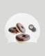 Arena Czepek Pływacki Donuts Cap White 2