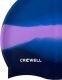 Crowell Czepek pływacki silikonowy Crowell Multi Flame : Kolor - Fioletowy/Niebieski 1
