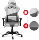 Fotel Huzaro Force 6.2 White Mesh 2