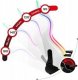 Fotel Huzaro Force 6.2 White RGB 6