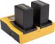 Ładowarka do aparatu Patona Ładowarka Patona DUAL LCD do akumulatorów typu NP-F (8.4V / 12.6V / 16.8V) 4