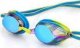 Speedo Okulary Pływackie Dziecięce na Basen Speedo Vengeance Green Orange 3