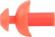 Speedo Zatyczki Do Uszu Dziecięce Ergo EarPlug Dragon Fire Orange 2