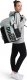 Arena Plecak Sportowy + Worek Arena Spiky III Silver/Black 45L 8