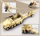 tomdorix Klocki Transporter Opancerzony Hanomag Sd.Kfz. 251+Działo M38-B0695 Wojsko komp. LEGO 1