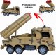 Auto Ciężarówka Wojskowa Rakiety R/C Zdalnie Sterowana Pilot Ledy 8